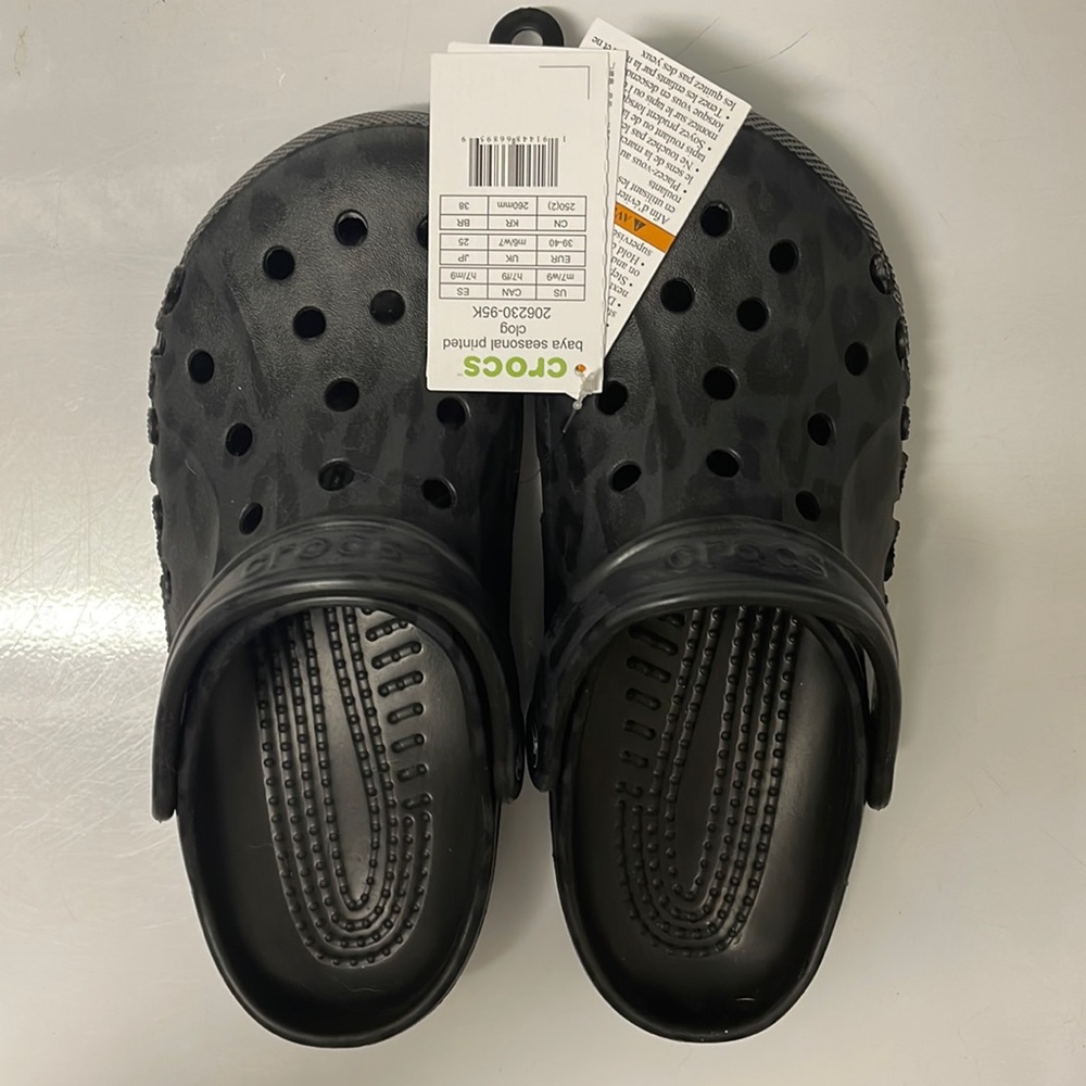 Women Leopard Crocs